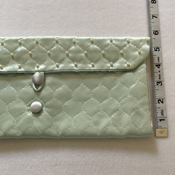 💐Rare💐Vintage 1950’s Quilted Silk Lingerie Bag’s Set of 2 - Picture 14 of 15